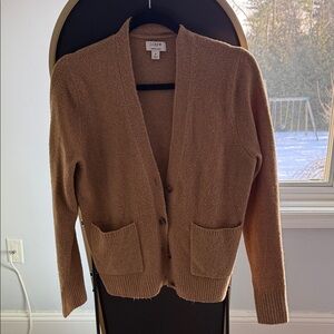 J. Crew Women's Brown Cardigan Sweater